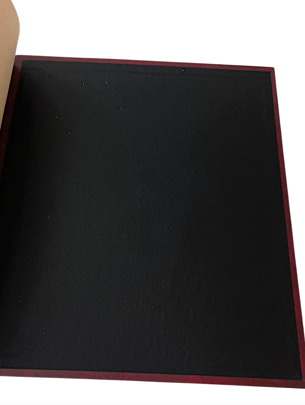 Vintage Springfield‎ Scrapbook Photo Mount Pages Burgundy USA Paisley Heirloom